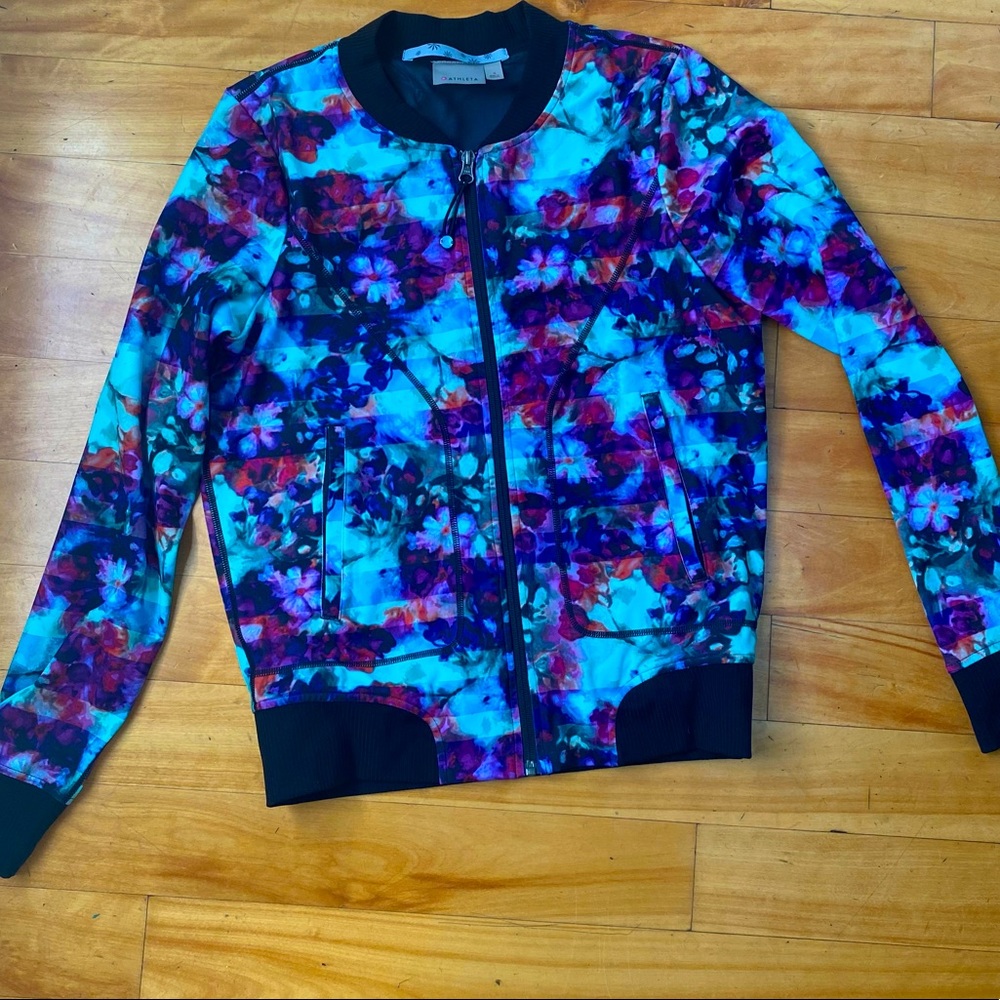 Athleta zip up sweatshirt